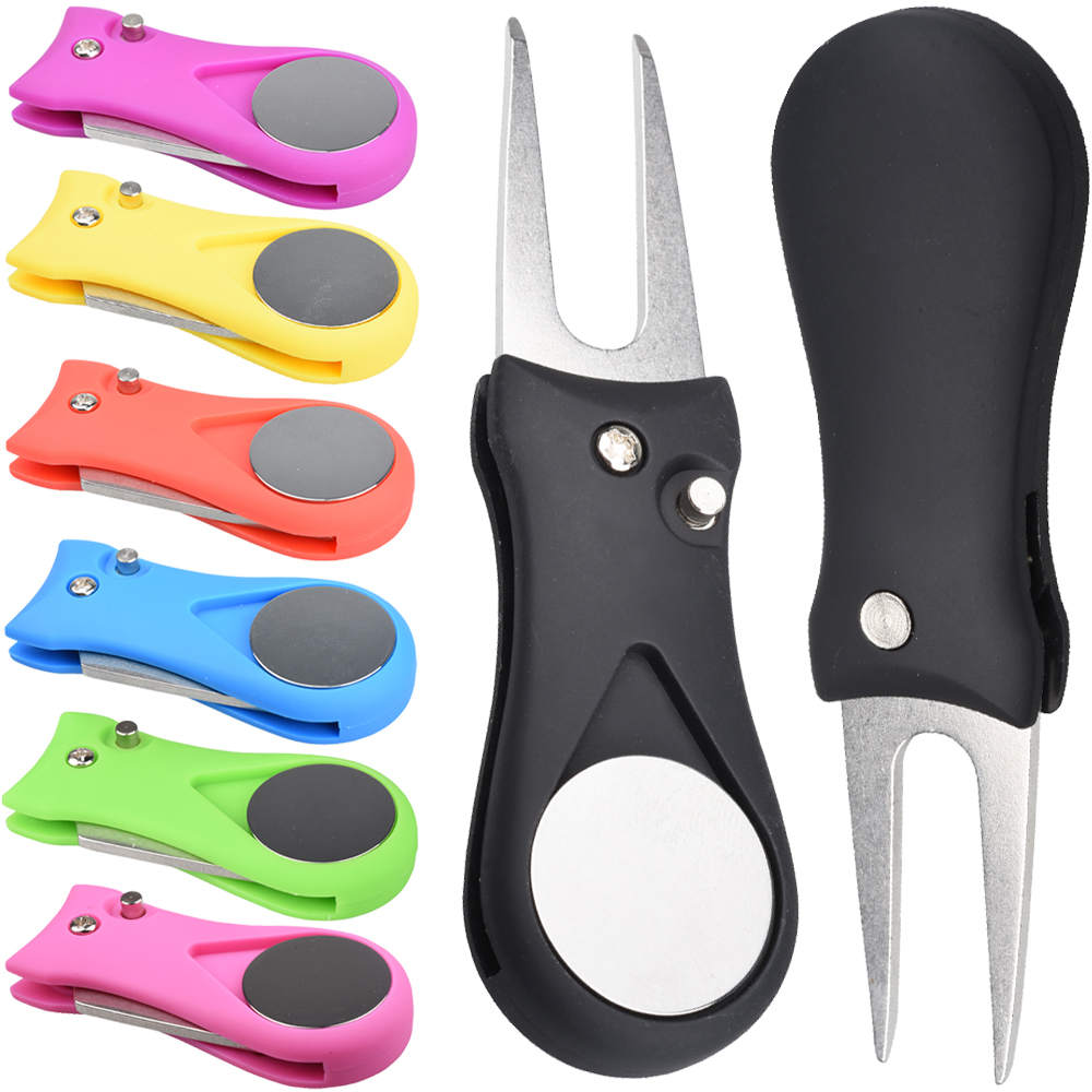 Divot Repair Tool - 1PCS Pieghevole Golf Divot Strumento di