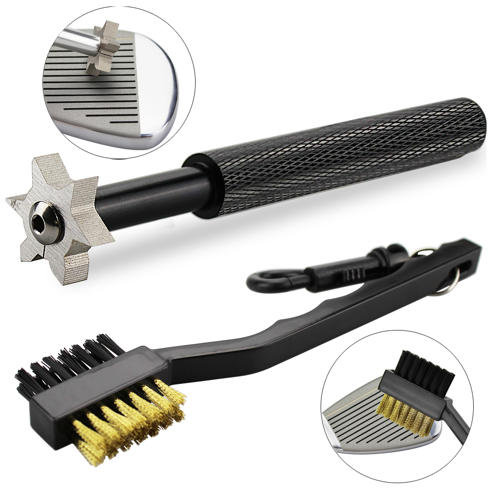 Golf Equipment Kit - 2 pz/set Spazzola per mazze da