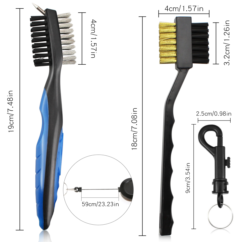 2 pz/set Spazzola per mazze da - Golf Equipment Kit recensione e prezzo